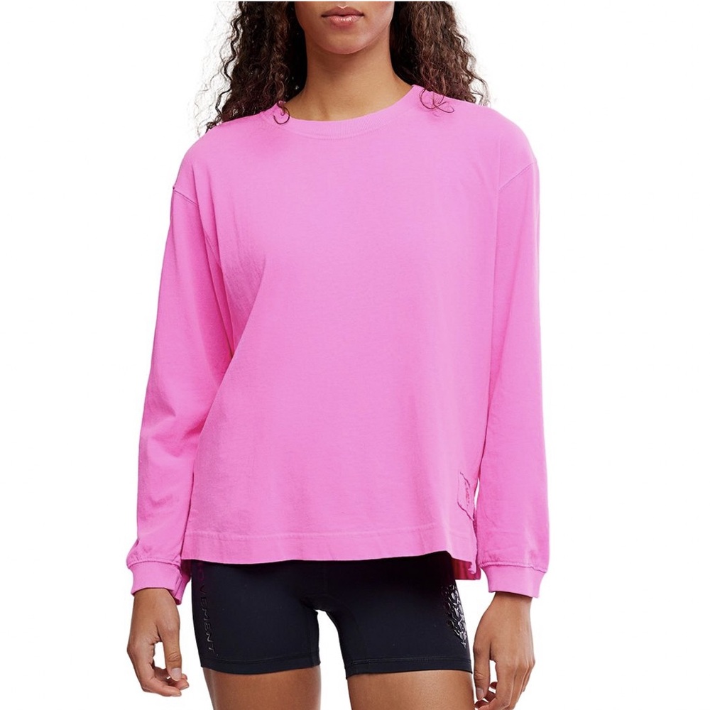 NEW Free People x FP Movement Hustle Layer in Pink - Picture 14 of 15